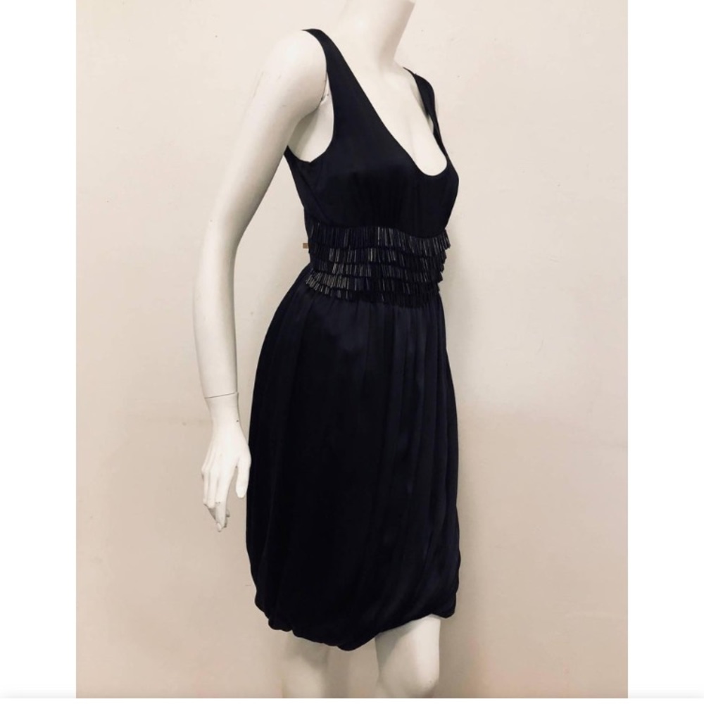 LAST CHANCE! Moschino Cheap and Chic silk beaded cocktail dress